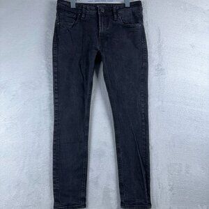 Jack & Jones Jeans Women's Size W29 Skinny Liam Charcoal Wash Denim Black